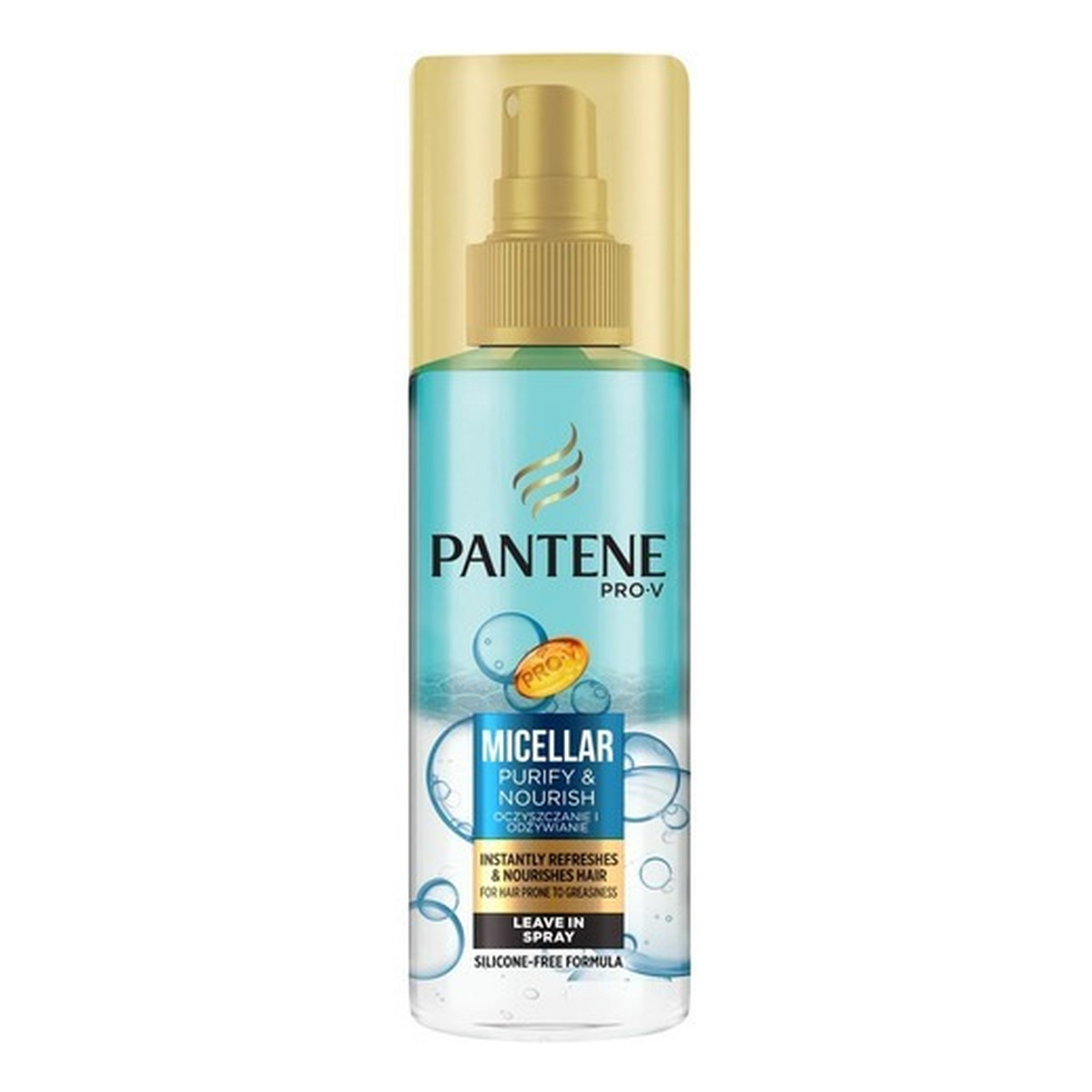 pantene pro-v micellar odżywka w sprayu do włosów 150ml