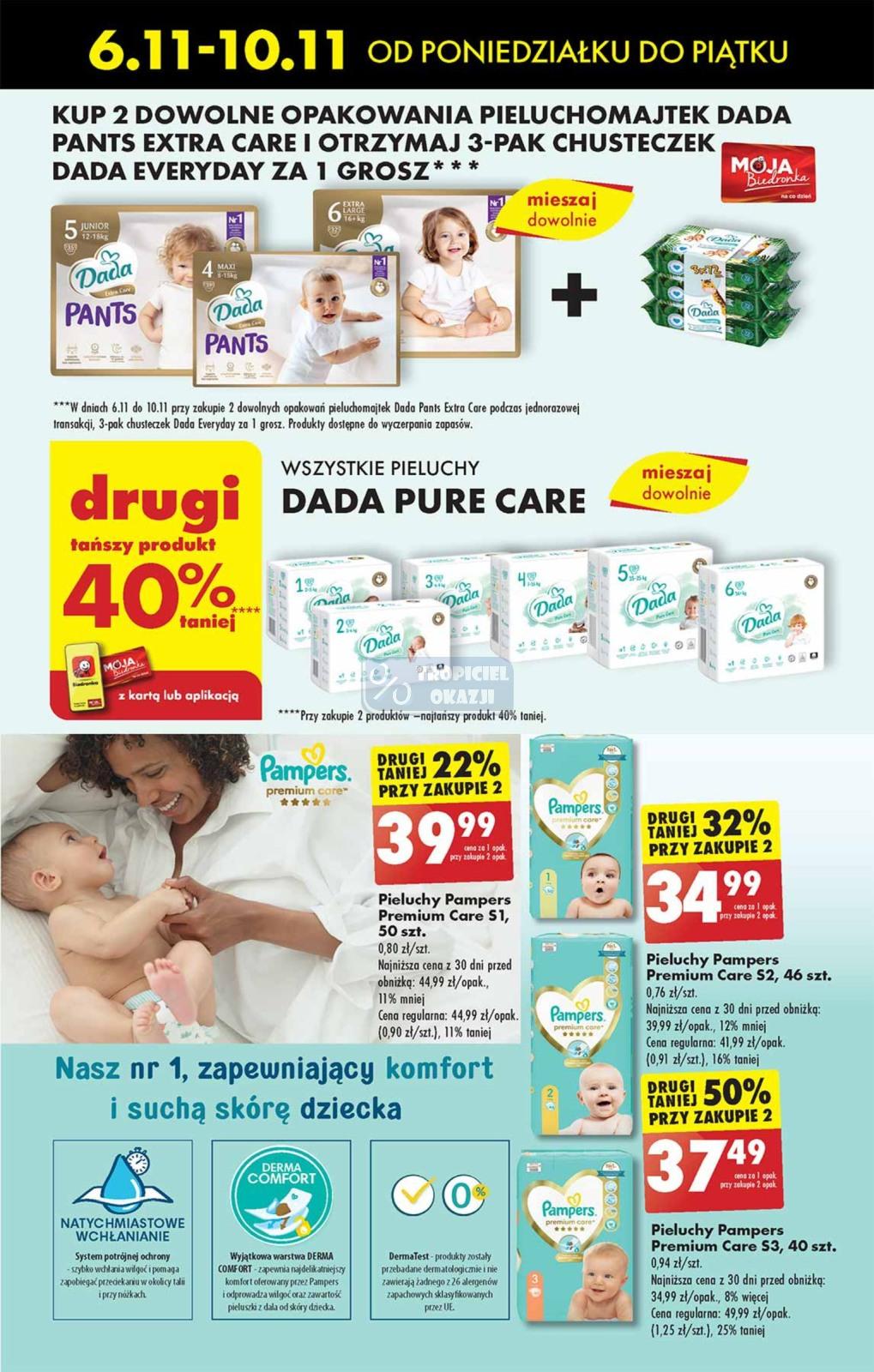 pampers premium care 3 biedronka