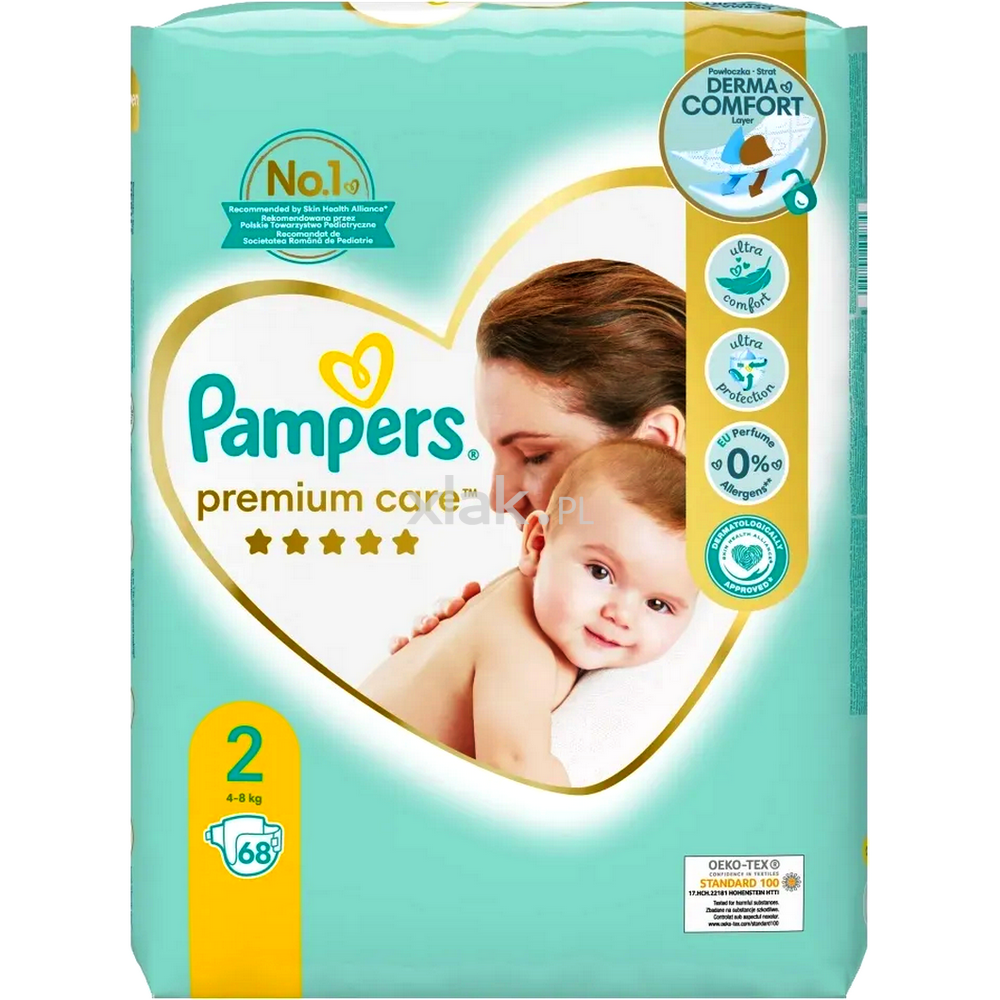 pampers 2 68 sztuk cena