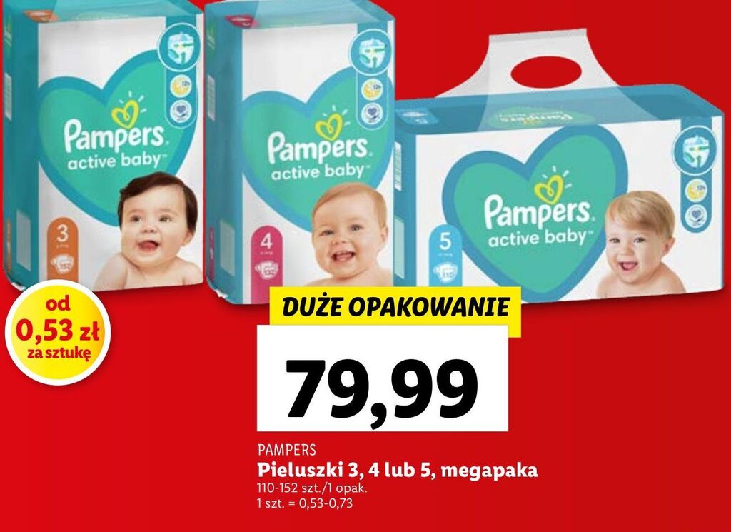 pampers 3 na promocji