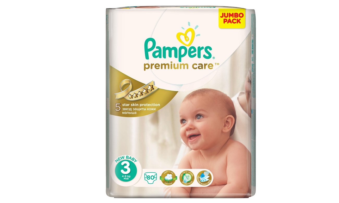 pieluch pampers rozm 3 duża packa