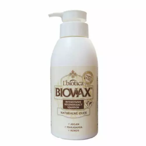 biovax naturalne oleje argan makadamia kokos szampon