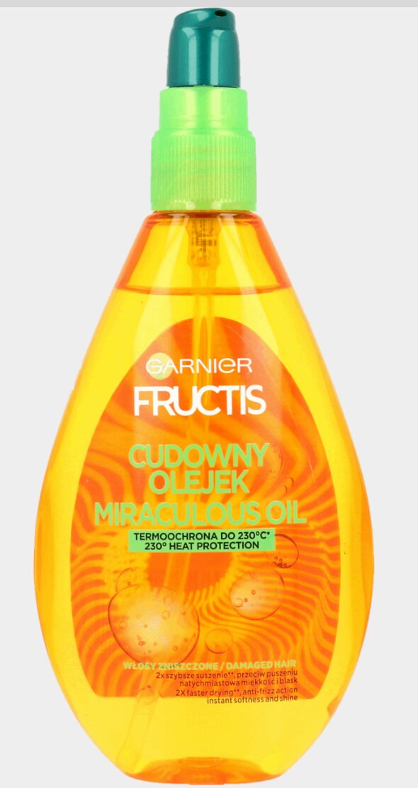 garnier fructis miraculous oil olejek ochronny do włosów