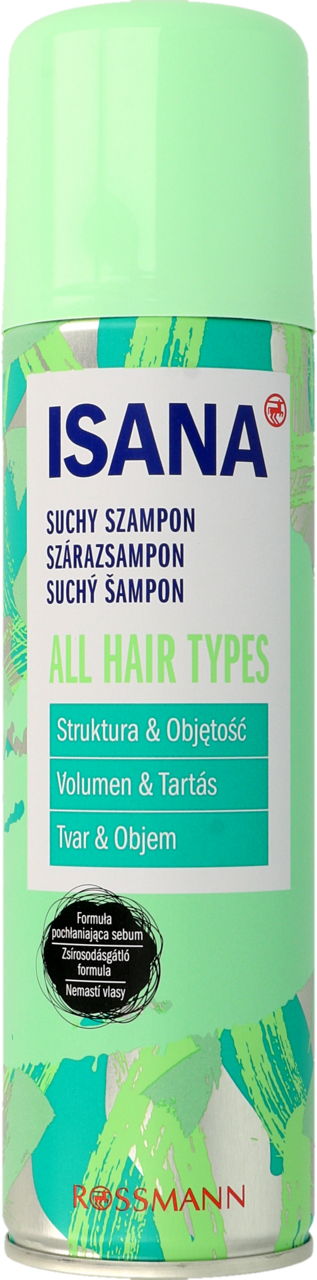 szampon suchy isana