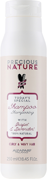alfaparf precious nature szampon do włosów kręconych i falowanych