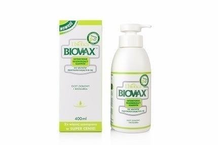 biovax szampon xxl regenerujący włosy przetłuszczające się 400 ml