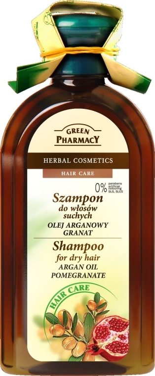 szampon do włosów suchych z olejem arganowym i granatem opinie