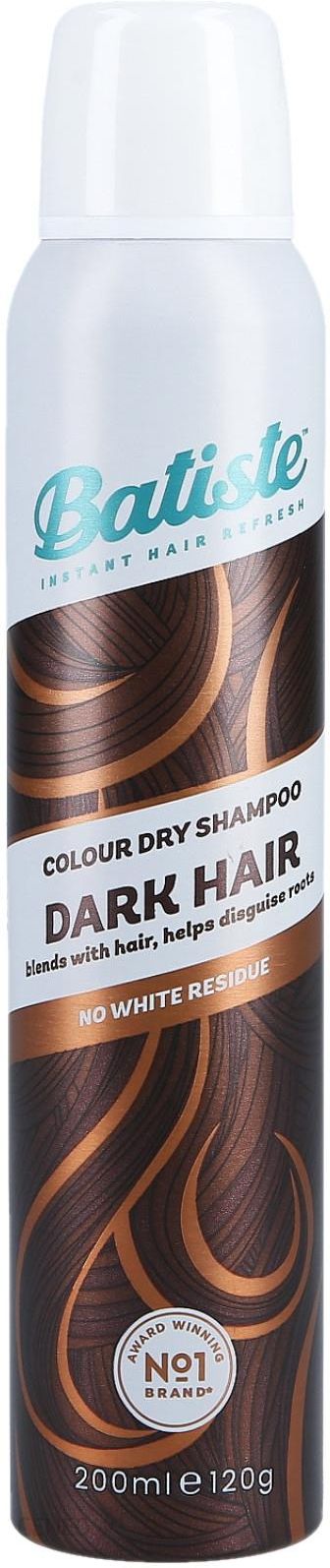 suchy szampon do włosów brązowych