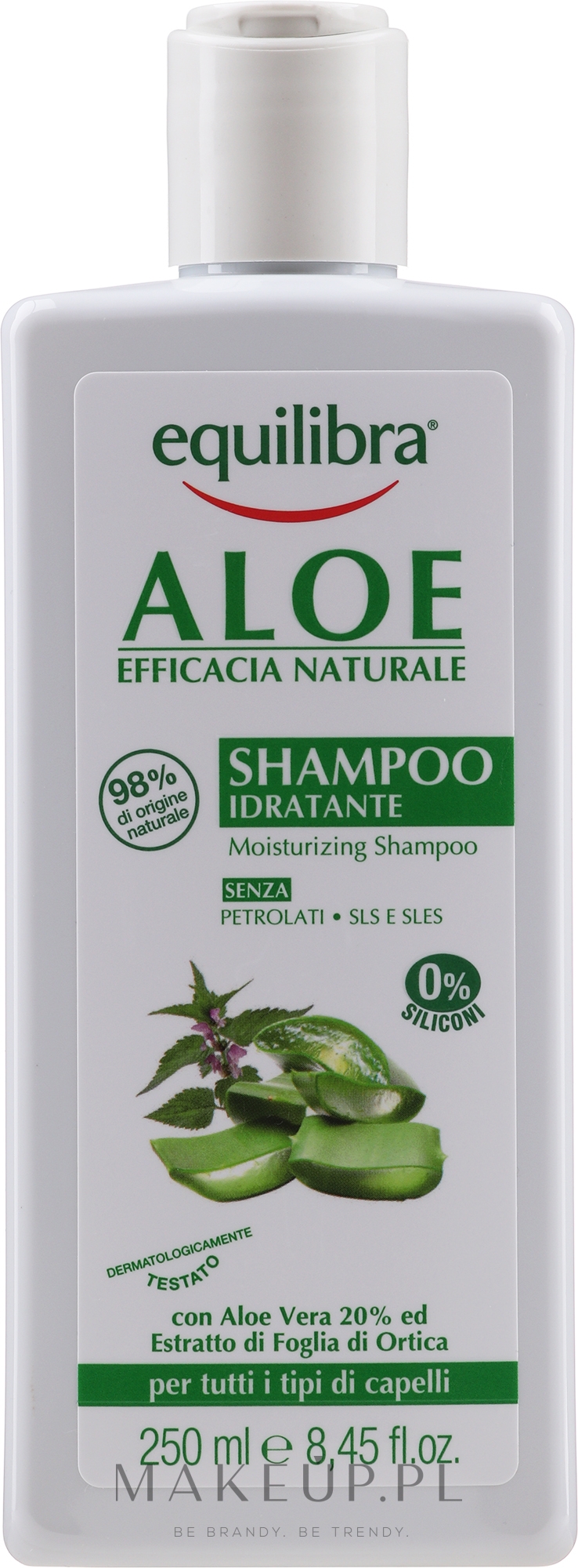 equilibra naturale szampon aloesowy do włosów