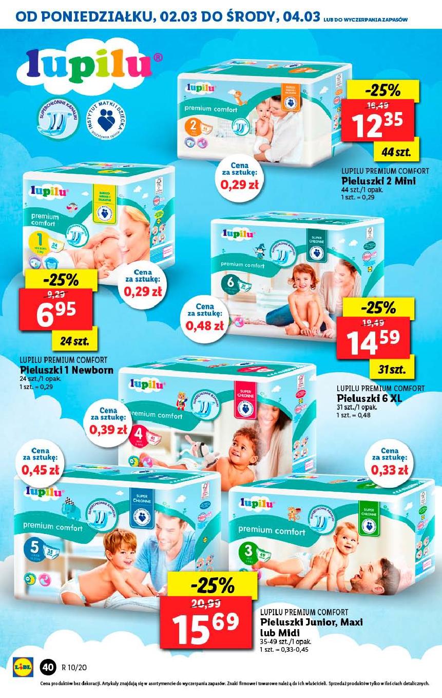 pieluchy pampers promocja lidl