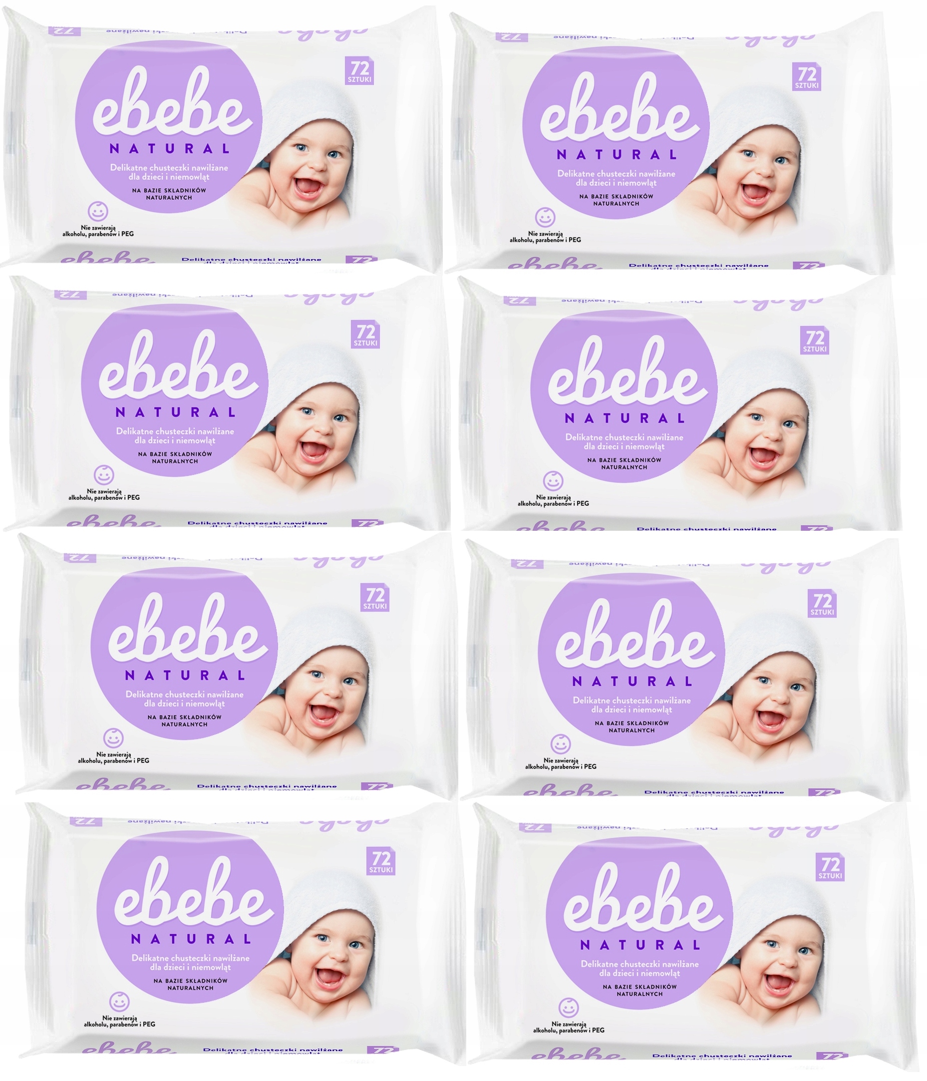 ebebe natural chusteczki nawilżane wodą sklad