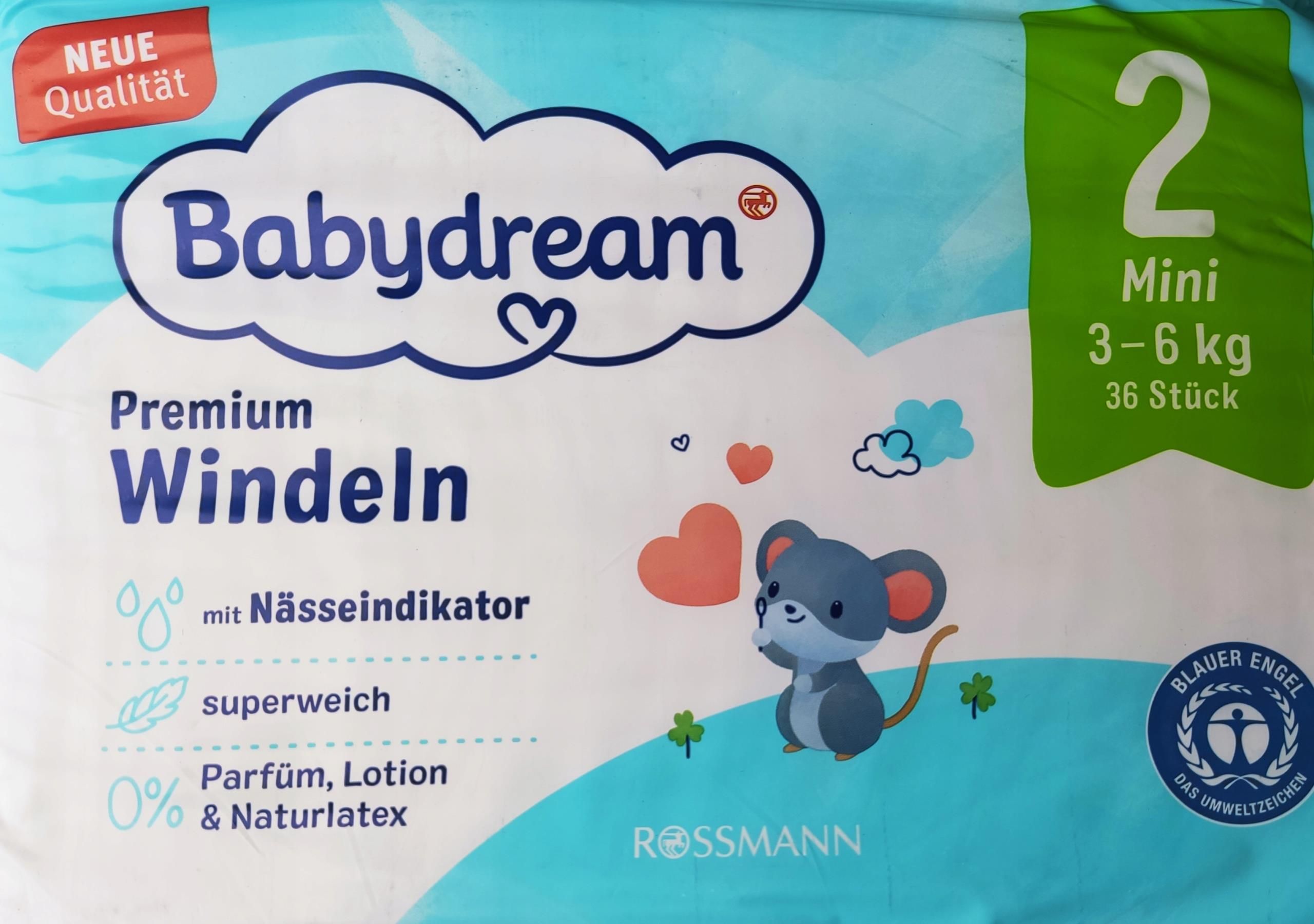 rossmann pieluchy babydream 2