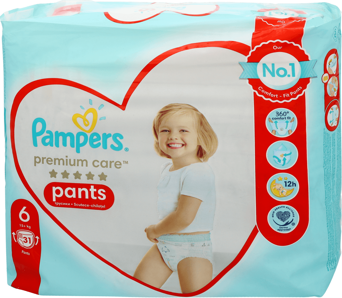 pampers majtki 6 cena