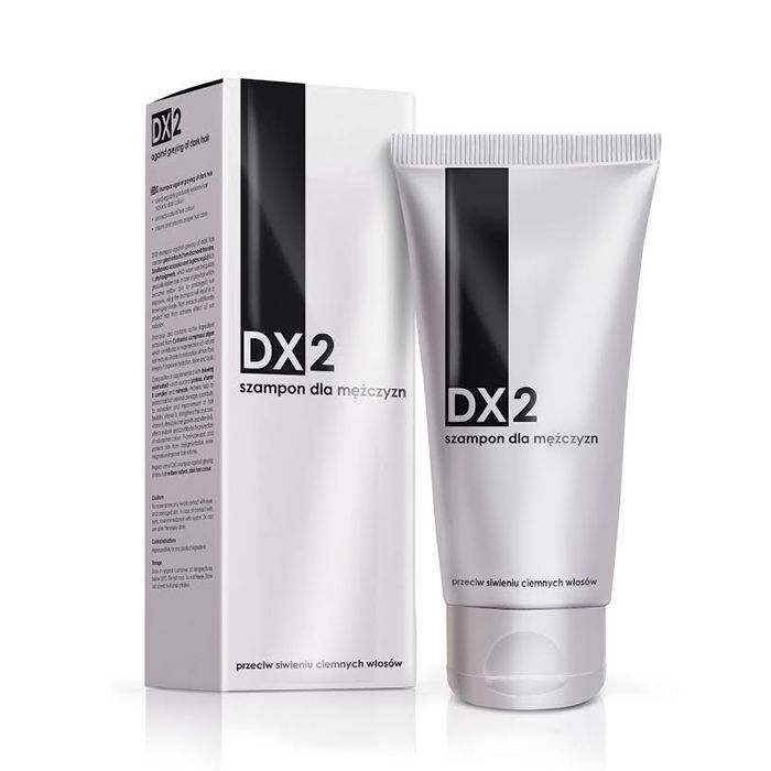 dx2 szampon przeciw siwieniu ciemnych włosów wizaz