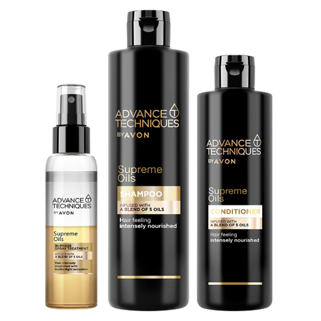 avon advance techniques supreme oils szampon składniki