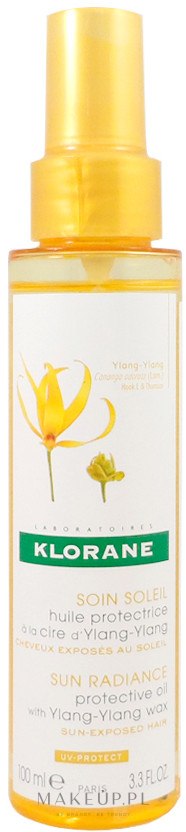 klorane ylang-ylang olejek ochronny do włosów