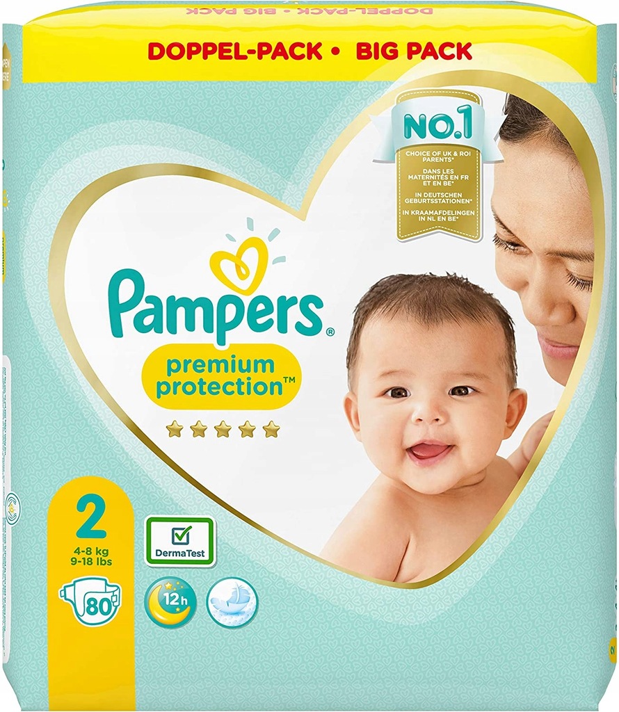 pampers 2 80szt