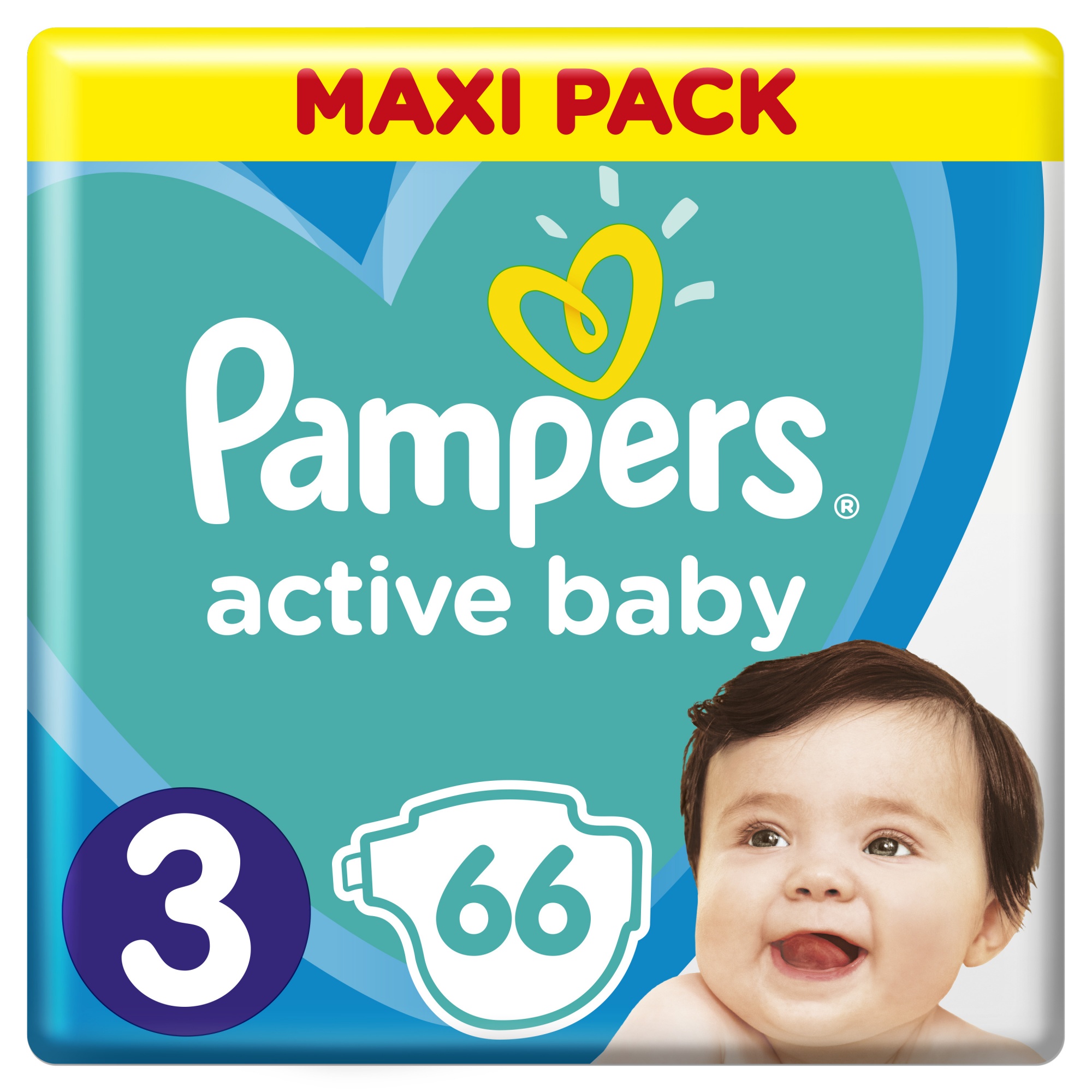 pampers active baby 3 midi