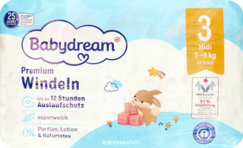 baby dream 5 pieluchy