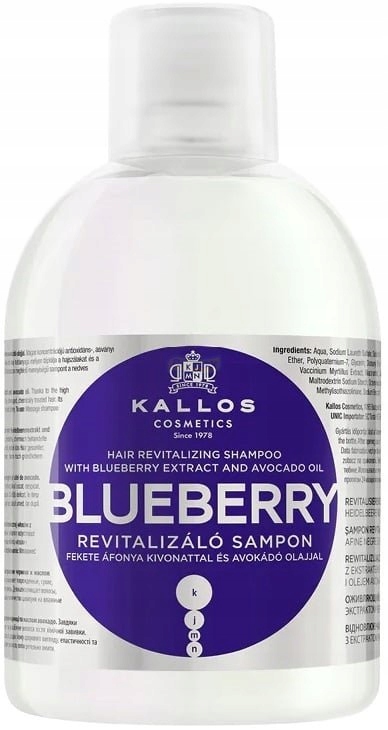 kallos szampon do włosów blueberry opinie