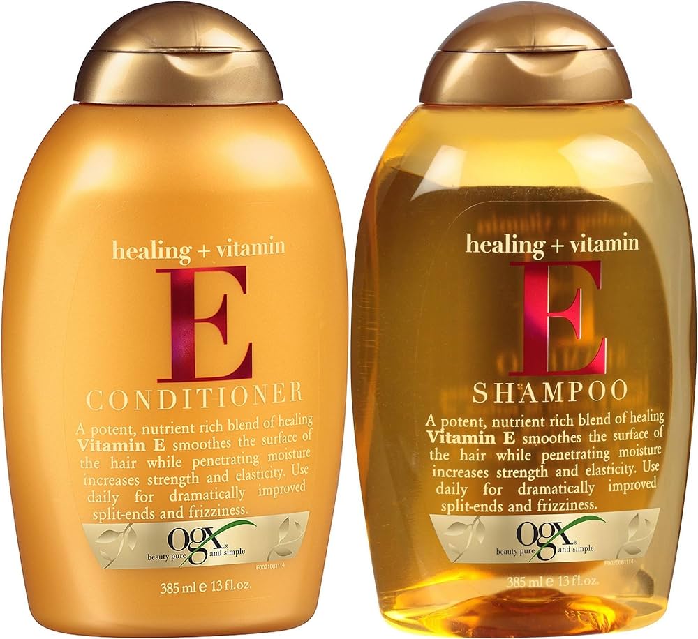 ogx rewitalizująca odżywka do włosów healing vitamin e