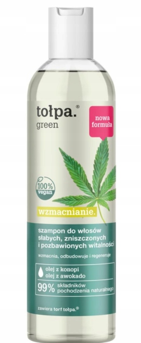 tołpa green wzmacnianie szampon wzmacniający do włosów osłabionych 300ml