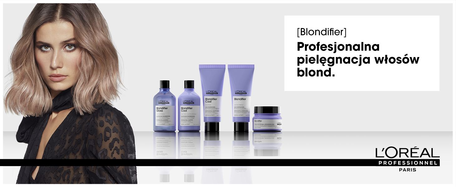 loreal professionnel serie expert blondifier gloss szampon do włosów 500ml