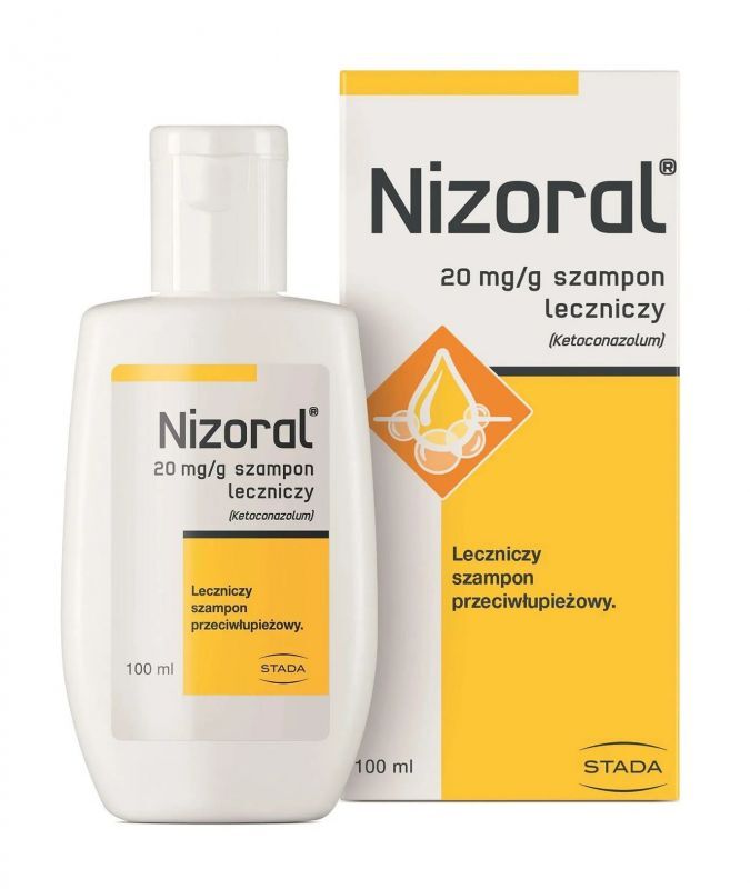 nizoral leczniczy szampon przeciwłupieżowy 100 ml