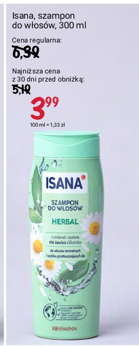 szampon isana 7 ziół