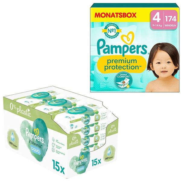 chusteczki pampers zestaw