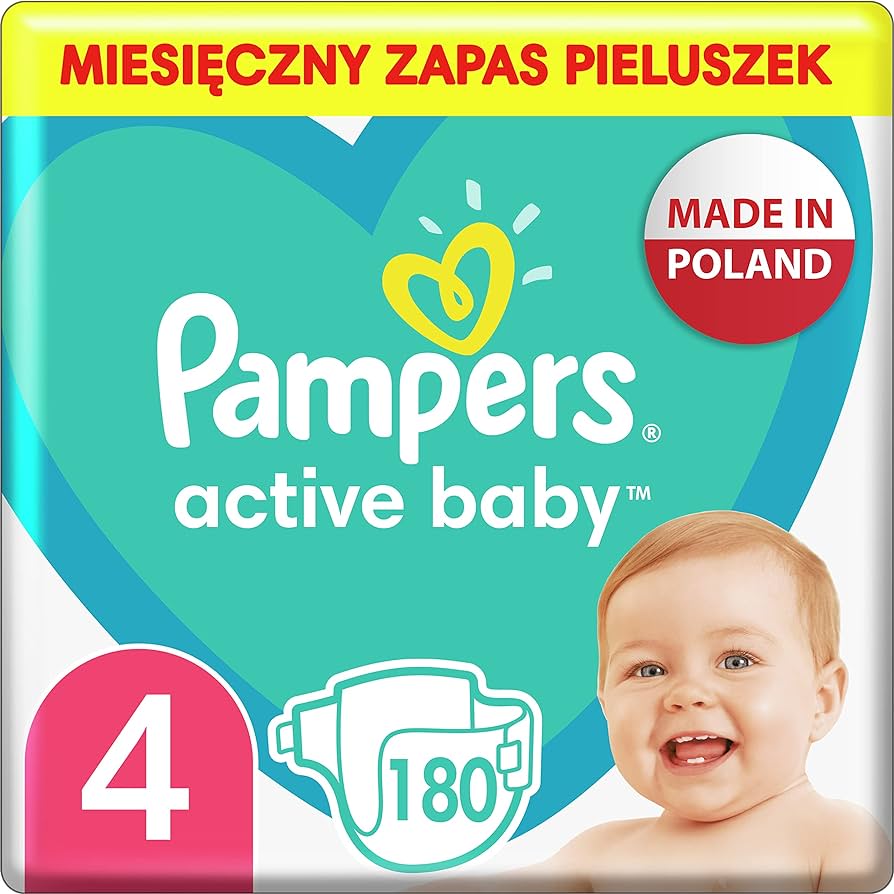 pampers activ baby 17 sztuk