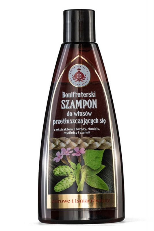 szampon do włosów ciemnych przetłuszczających się bergamotka szalwia