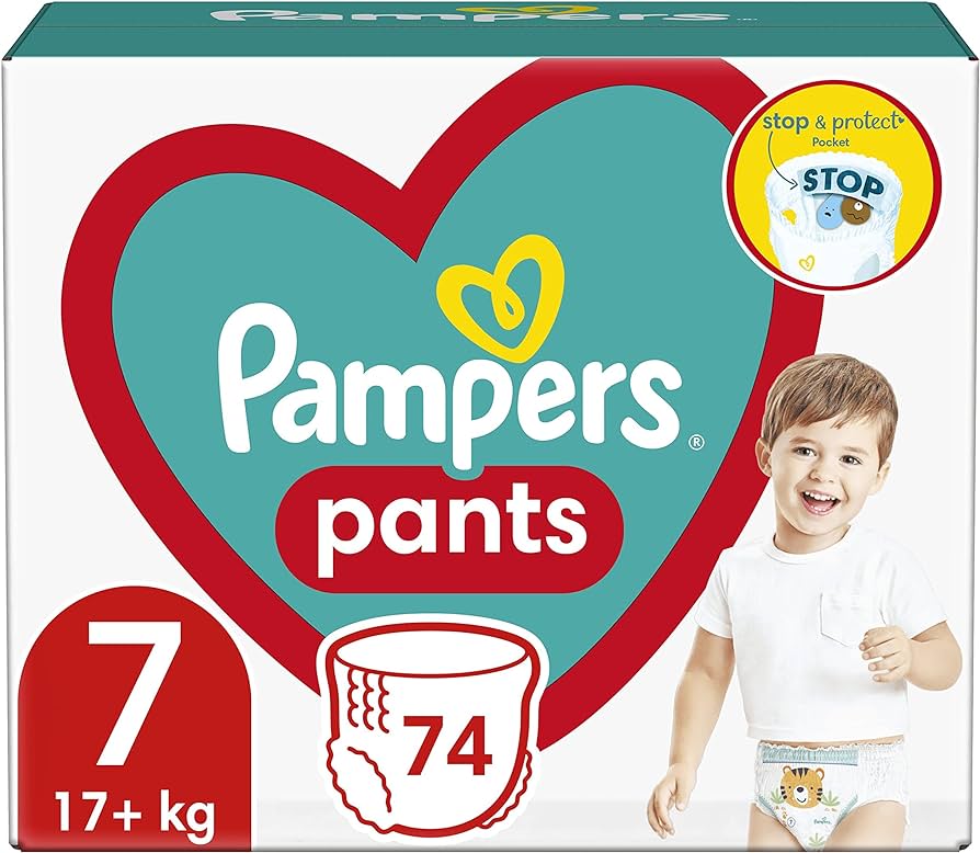 pieluchomajtki pampers rozmiar 7