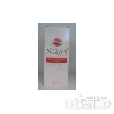 nizax activ 20 mg g szampon leczniczy 100 ml