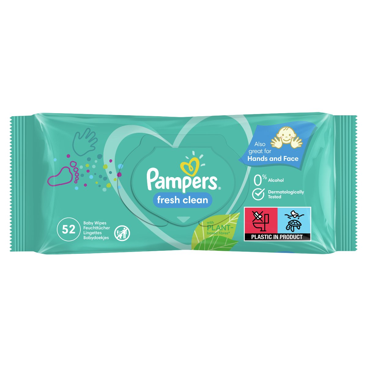 chusteczki pampers fresh clean empik