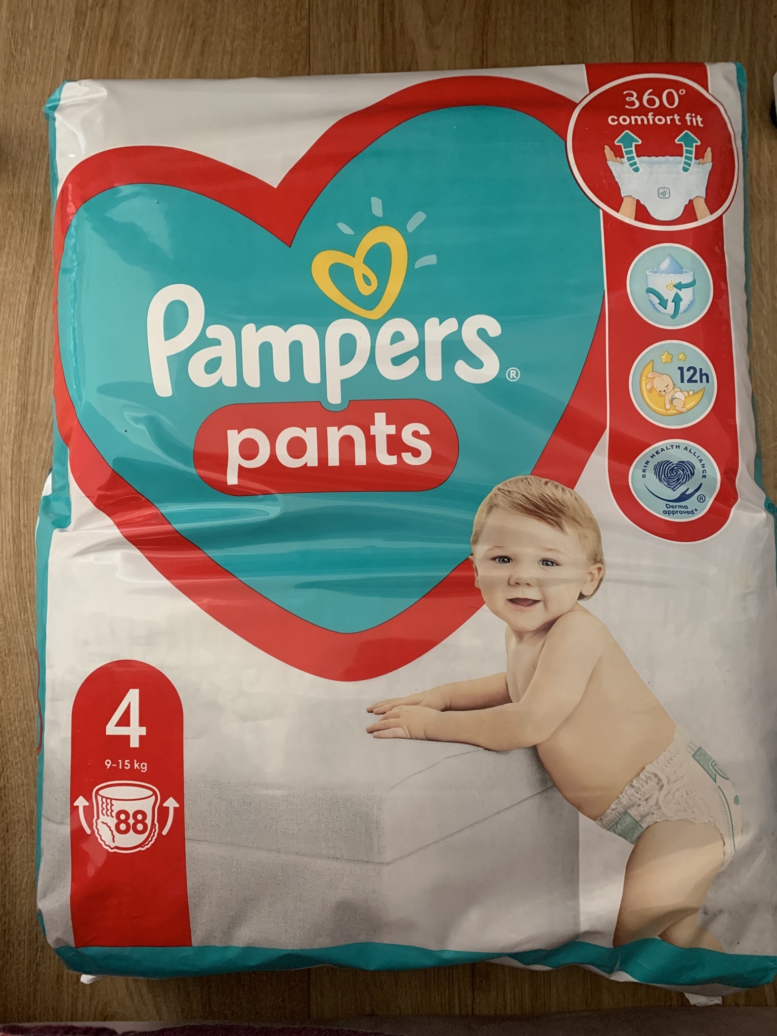 pampers pants 4 88 sztuk