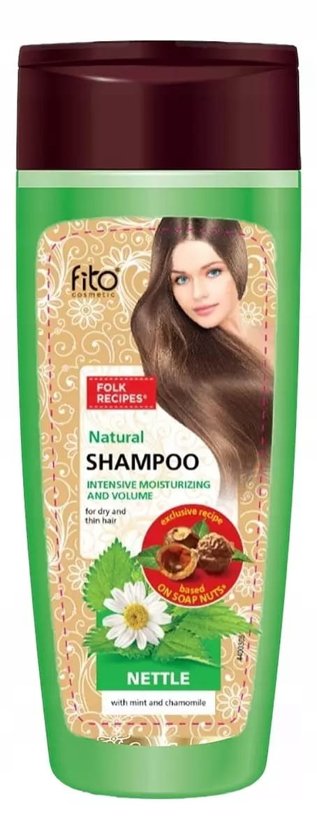 naturalny szampon do włosów pokrzywowy nawilżenie i objętosc fitokosmetik