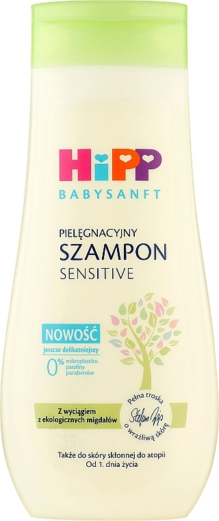 hipp szampon z bio migdałem