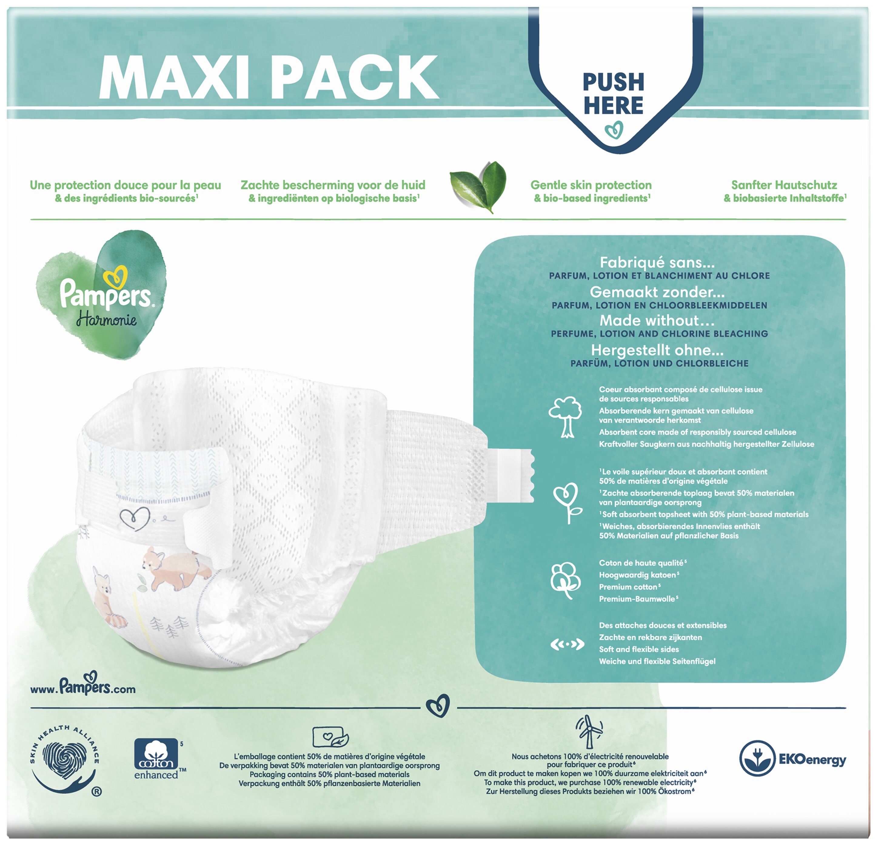 pieluch pampers premium care chlor