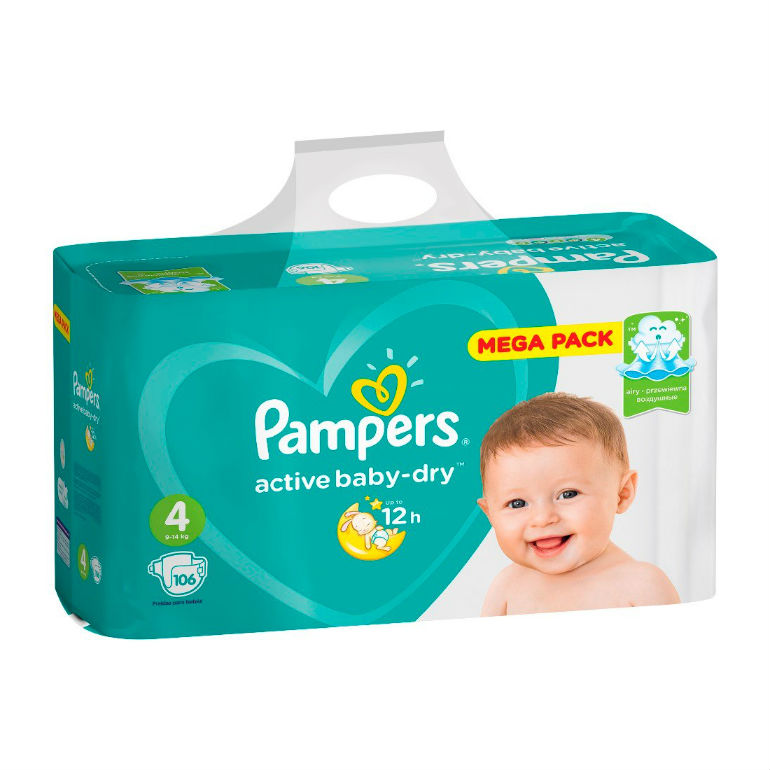 pampers active baby 4 106