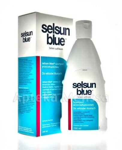 selsun blue szampon przeciwłupieżowy włosy tłuste