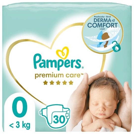 tesco pampers premium care 0