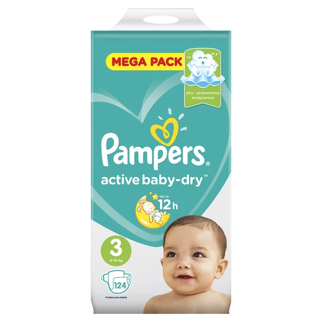 pampers active baby 6 124