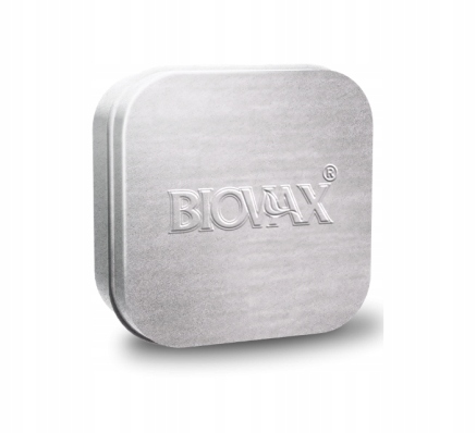 szampon w kostce biovax w aluminium