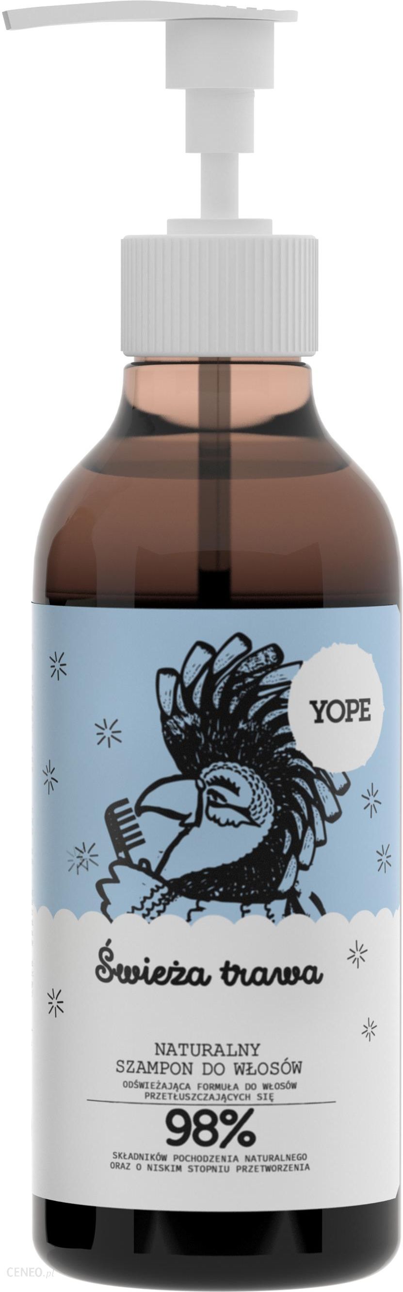 yope naturalny szampon świeża trawa 300ml