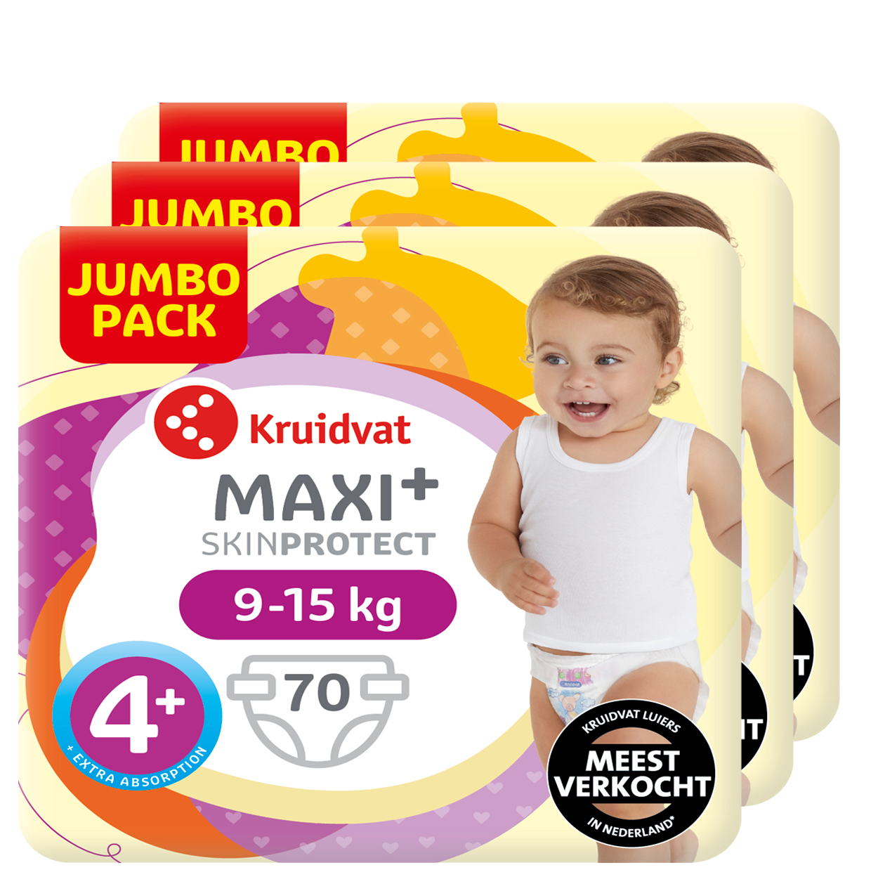 kruidvat pampers 4