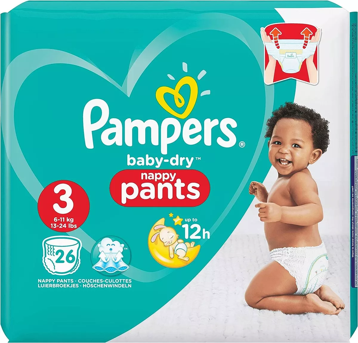 pieluchy pampers 3 baby dry