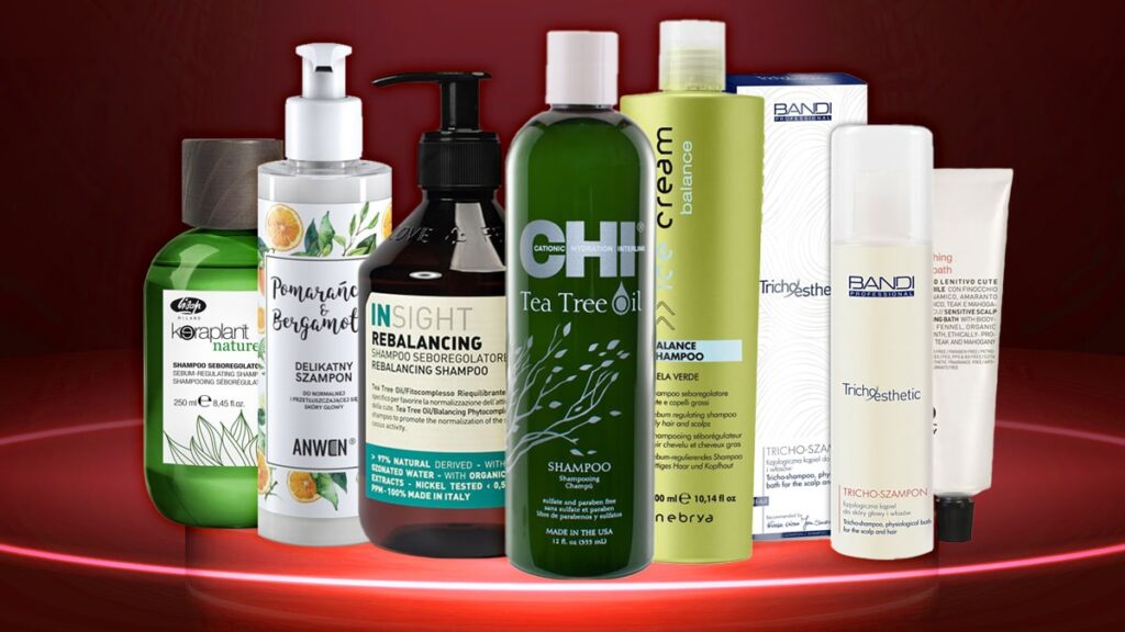 lekki szampon do przetłuszczających się włosów