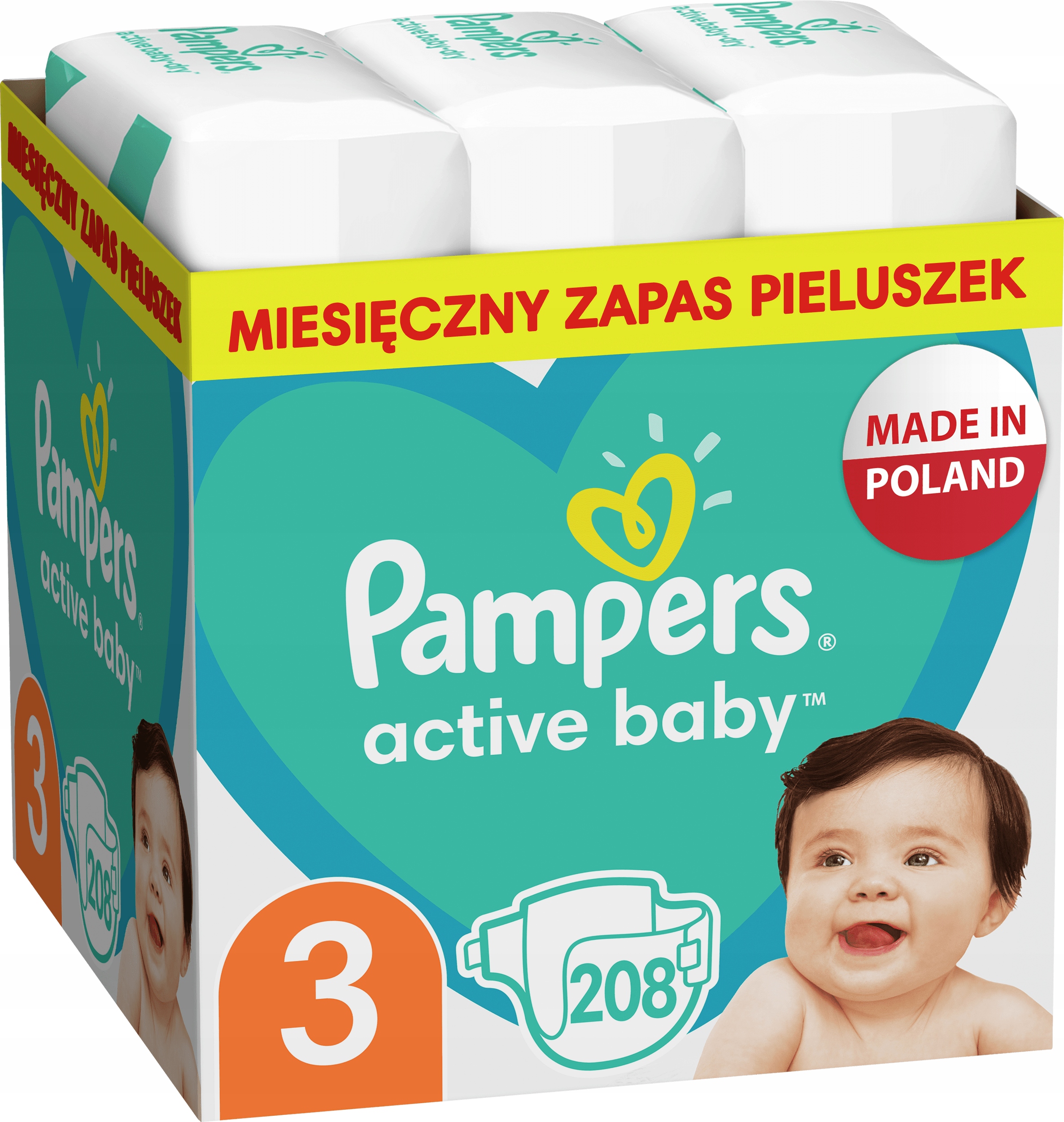 suchy pampers po nocy u dwulatka