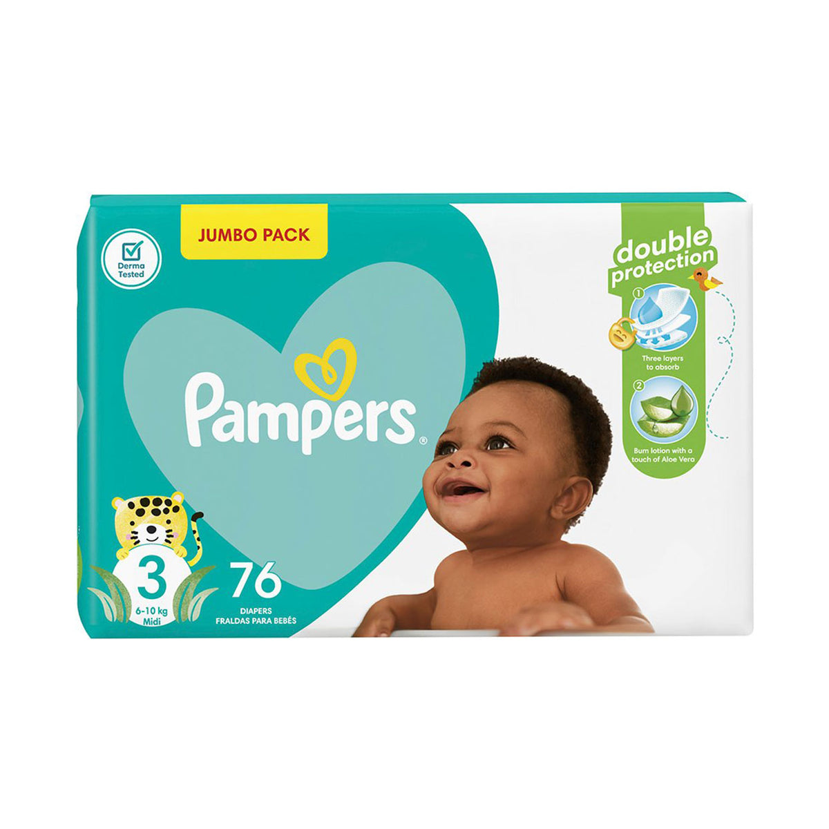 pampers activ dry 3 midi